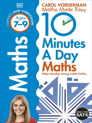 cover image of 10 Minutes a Day Maths, Ages 7-9 (Key Stage 2)